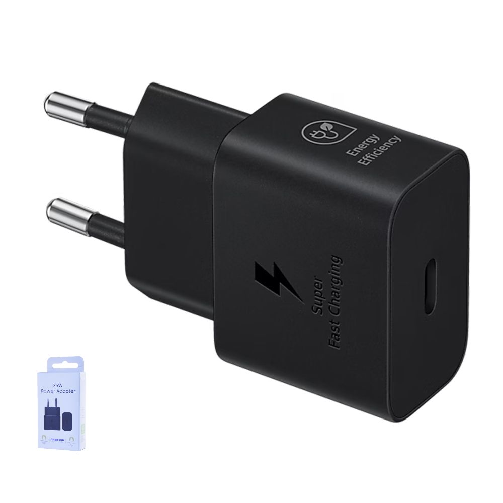 Chargeur Samsung Galaxy USB-C Ultra Rapide (25W) EP-T2510 Noir Origine