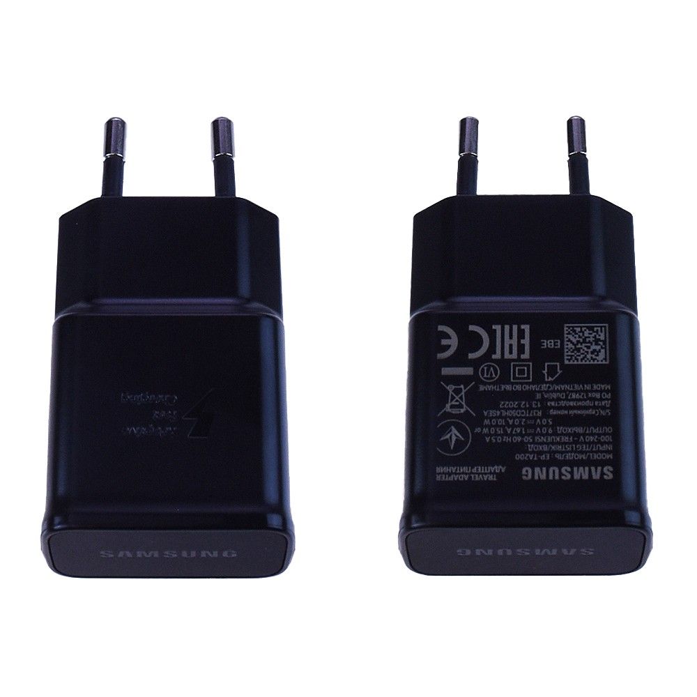 Chargeur Samsung Galaxy USB ultra-rapide (15W) EP-TA200 Noir Origine