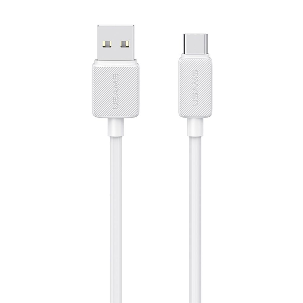 Câble avec motif USB vers USB-C 3A (1m) Usams US-SJ688 KY Series Blanc
