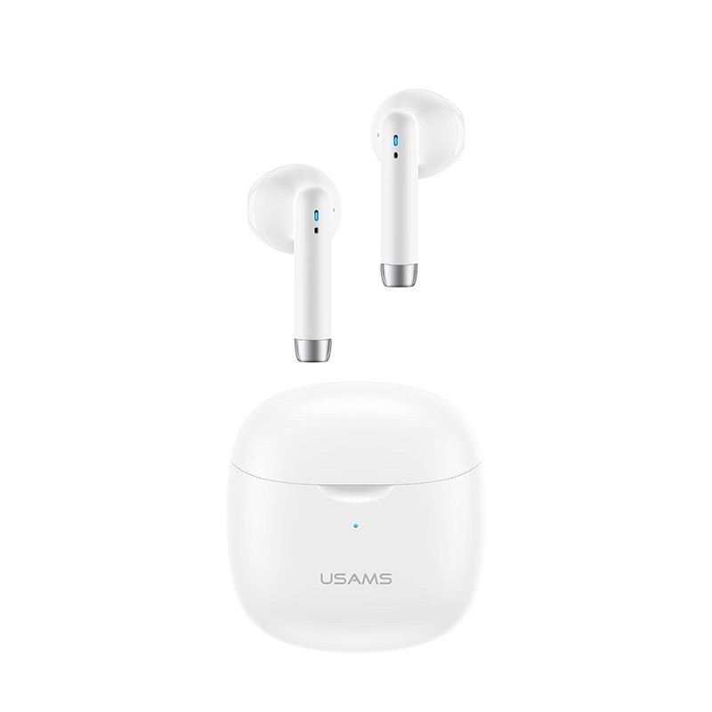 Écouteurs Bluetooth 5.0 Usams Earbuds IA04 Blanc