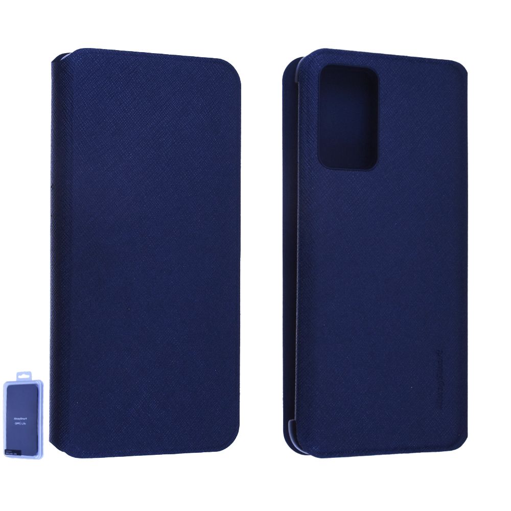 Coque Oppo avec rabat simili-cuir A96 / A76 DFO005 Noir Origine