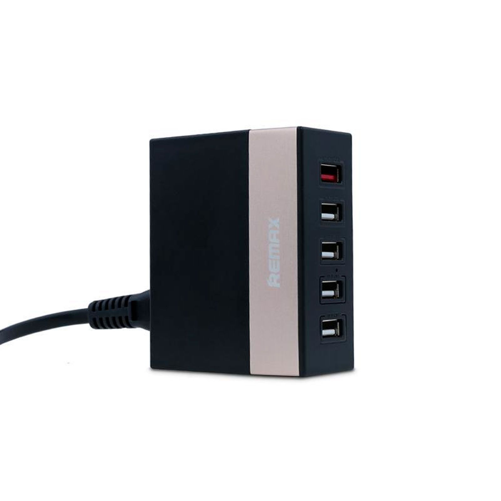Chargeur multi-prise USB (5 Branchements) RU-U1 REMAX Noir