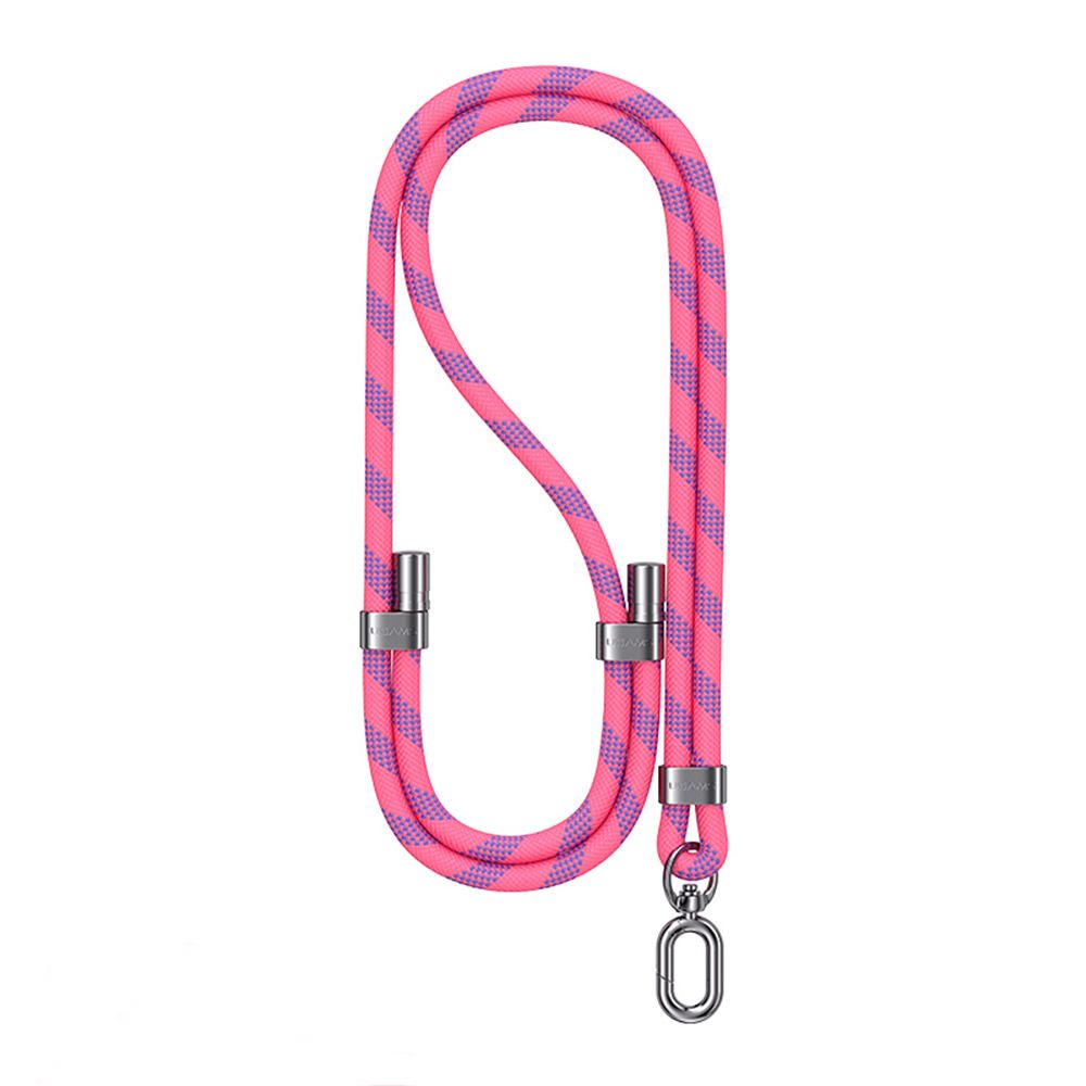 Cordon tour de cou pour téléphone Usams ZB316 Rose