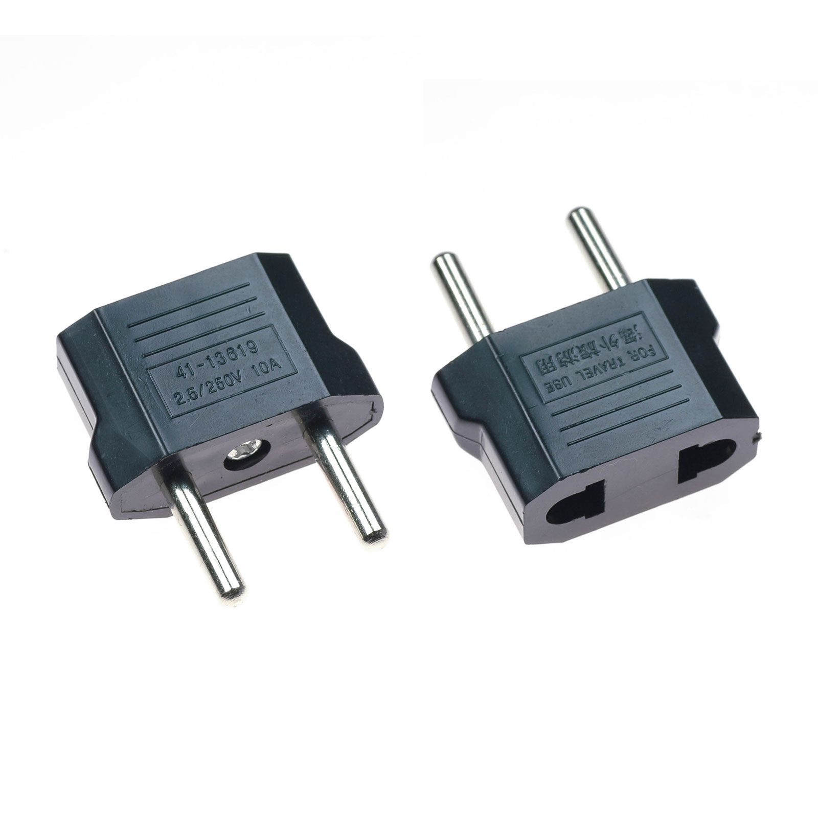 Adaptateur prise secteur Amérique / Chine vers Europe (2 Broches)