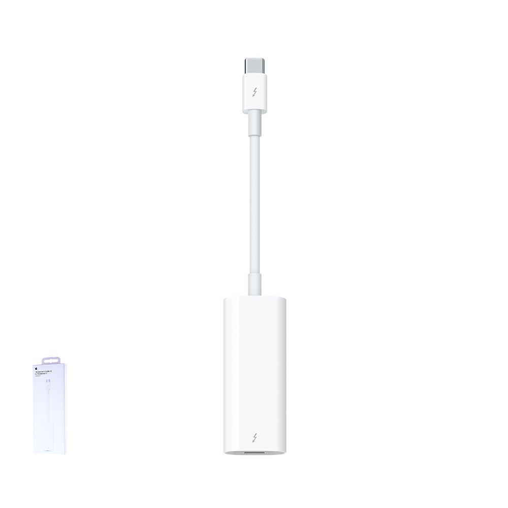 Adaptateur Thunderbolt 3 (USB‑C) vers Thunderbolt 2 Apple A1790 MYH93ZM/A Blanc Origine