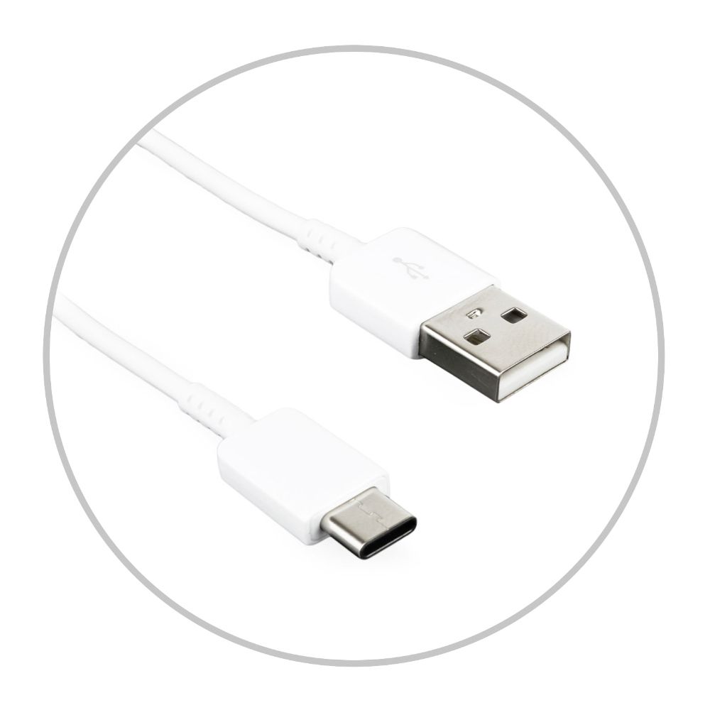 Câble Samsung (1.5m) USB / USB-C GP-TOU021RFCWW Blanc Origine