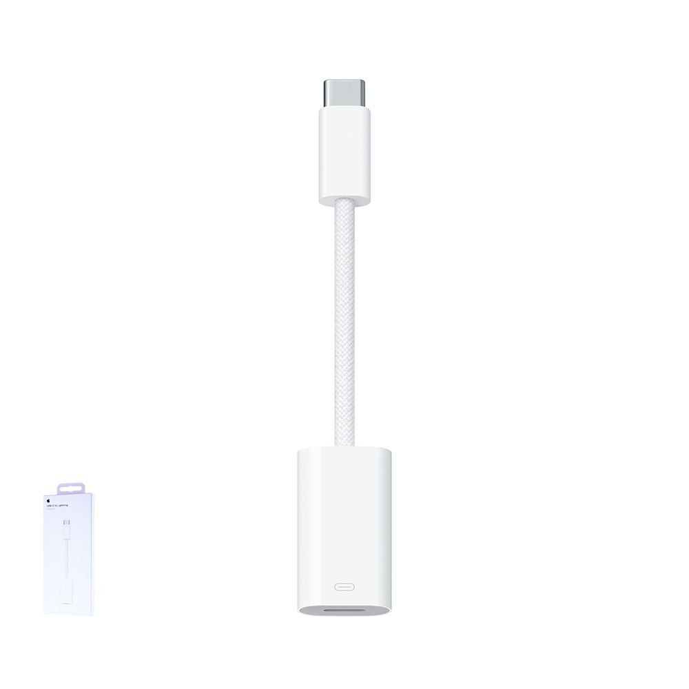 Adaptateur USB‑C vers Lightning Apple A2868 MUQX3ZM/A Blanc Origine
