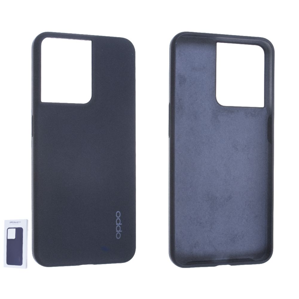 Coque Oppo Silicone semi-rigide Reno8 5G PCO105 Noir Origine