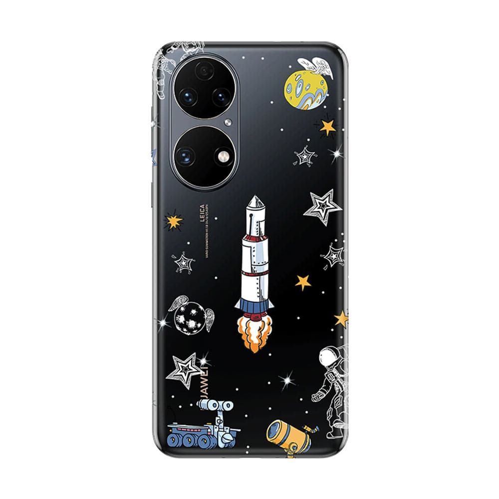 Film arrière pour covering translucide Fusée Rock Space Taille S (Lot x5)