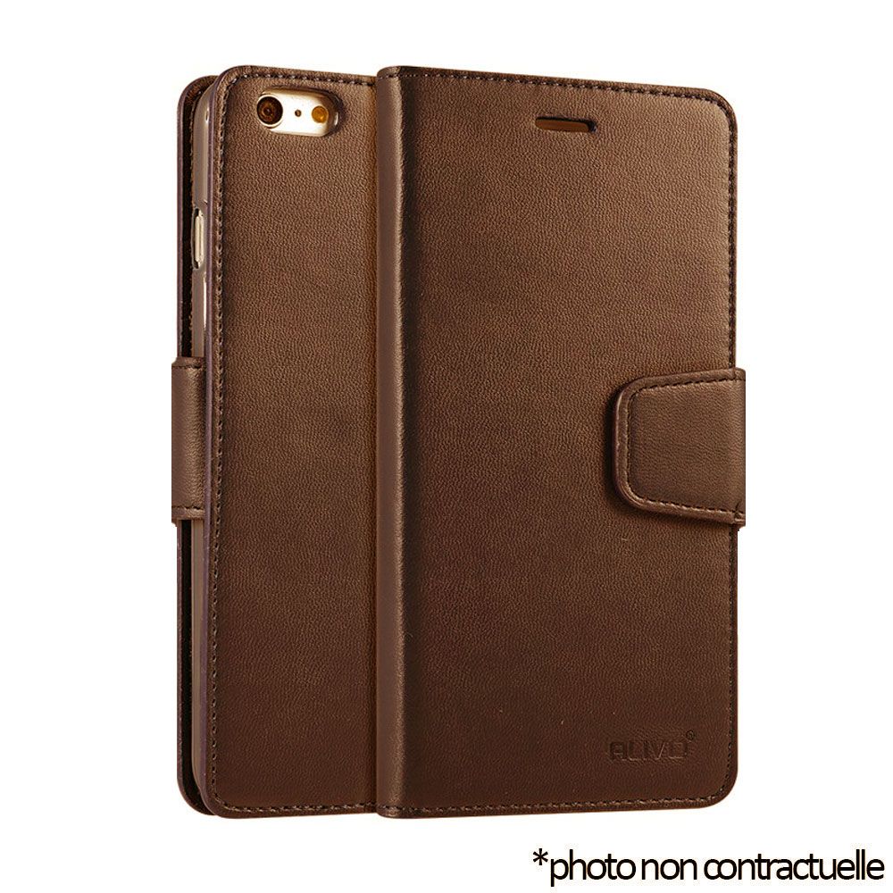 Housse Lisse Alivo Huawei Mate 8 Marron