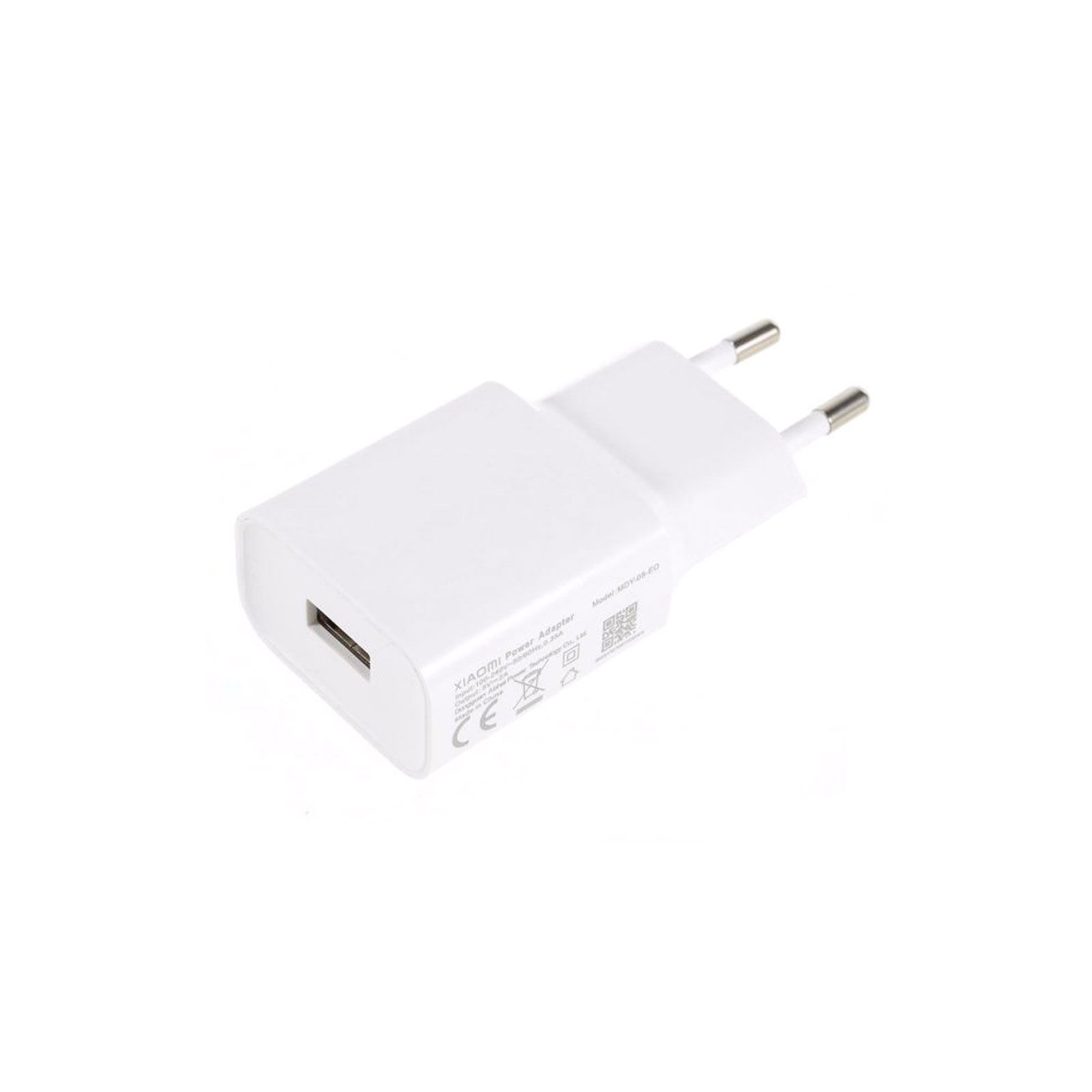 Chargeur Xiaomi USB Redmi Note 6 / Redmi S2 MDY-08-EO Blanc Origine