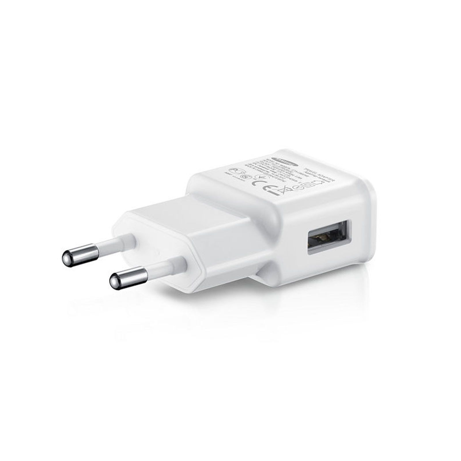Chargeur Samsung USB EP-TA50EWE Blanc Origine 1.55A