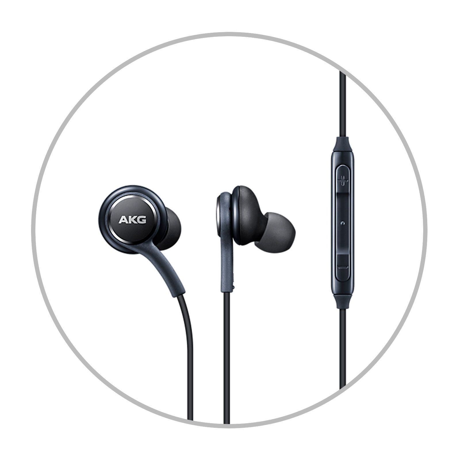 Écouteurs Samsung Galaxy (AKG) EO-IG955 S8 (G950F) Noir Origine