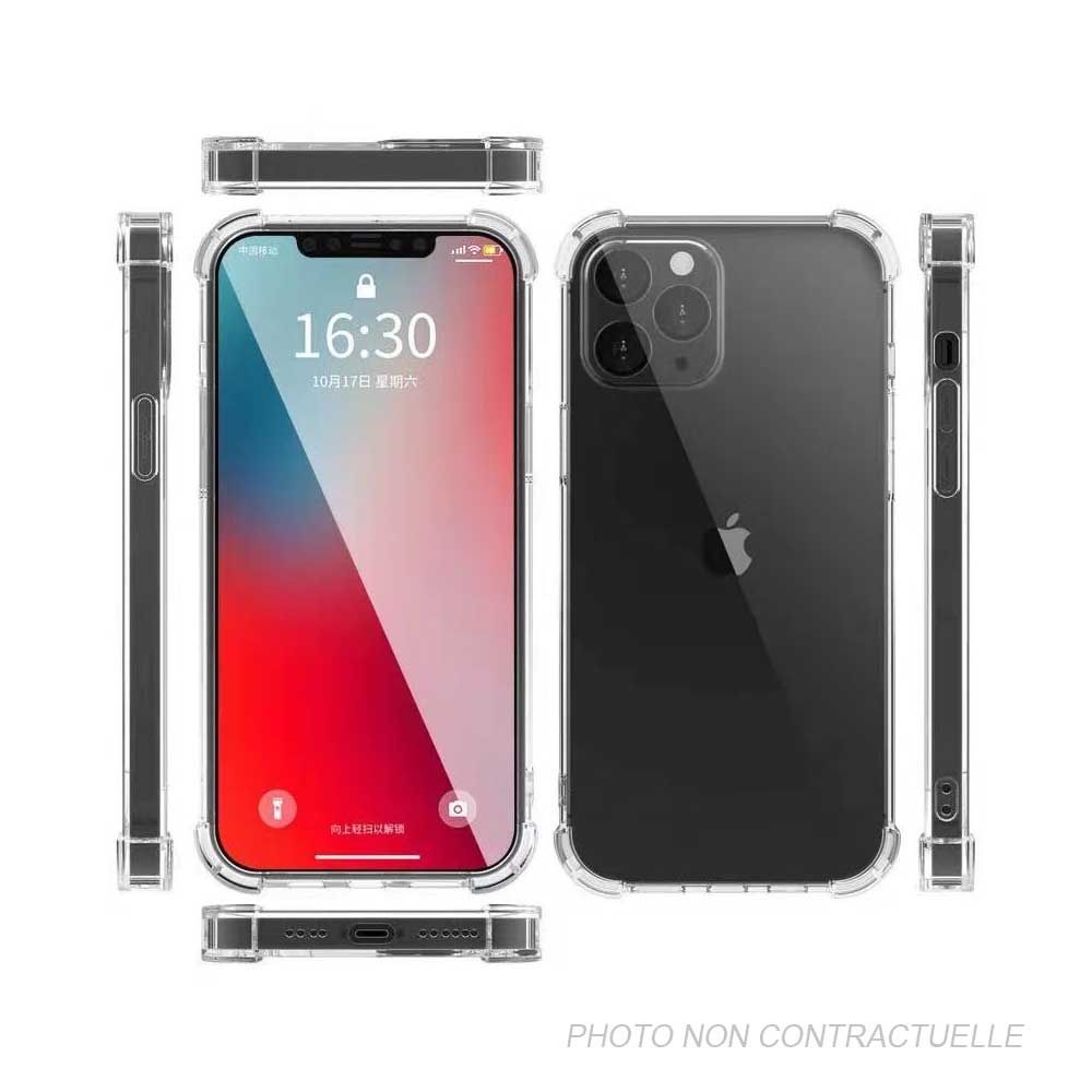 Coque Silicone Angle Renforcé Xiaomi Mi 10T Lite Transparent