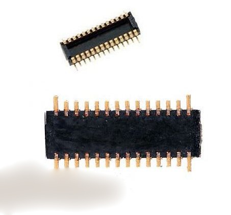 iPhone 3GS CONNECTEUR NAPPE ECRAN VITRE TACTILE sur CARTE MERE