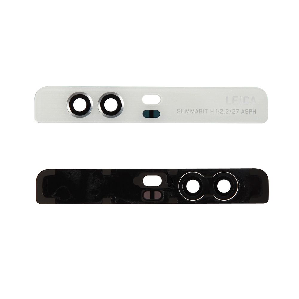 Vitre cache caméra arrière Huawei P9 (EVA-L09) Blanc