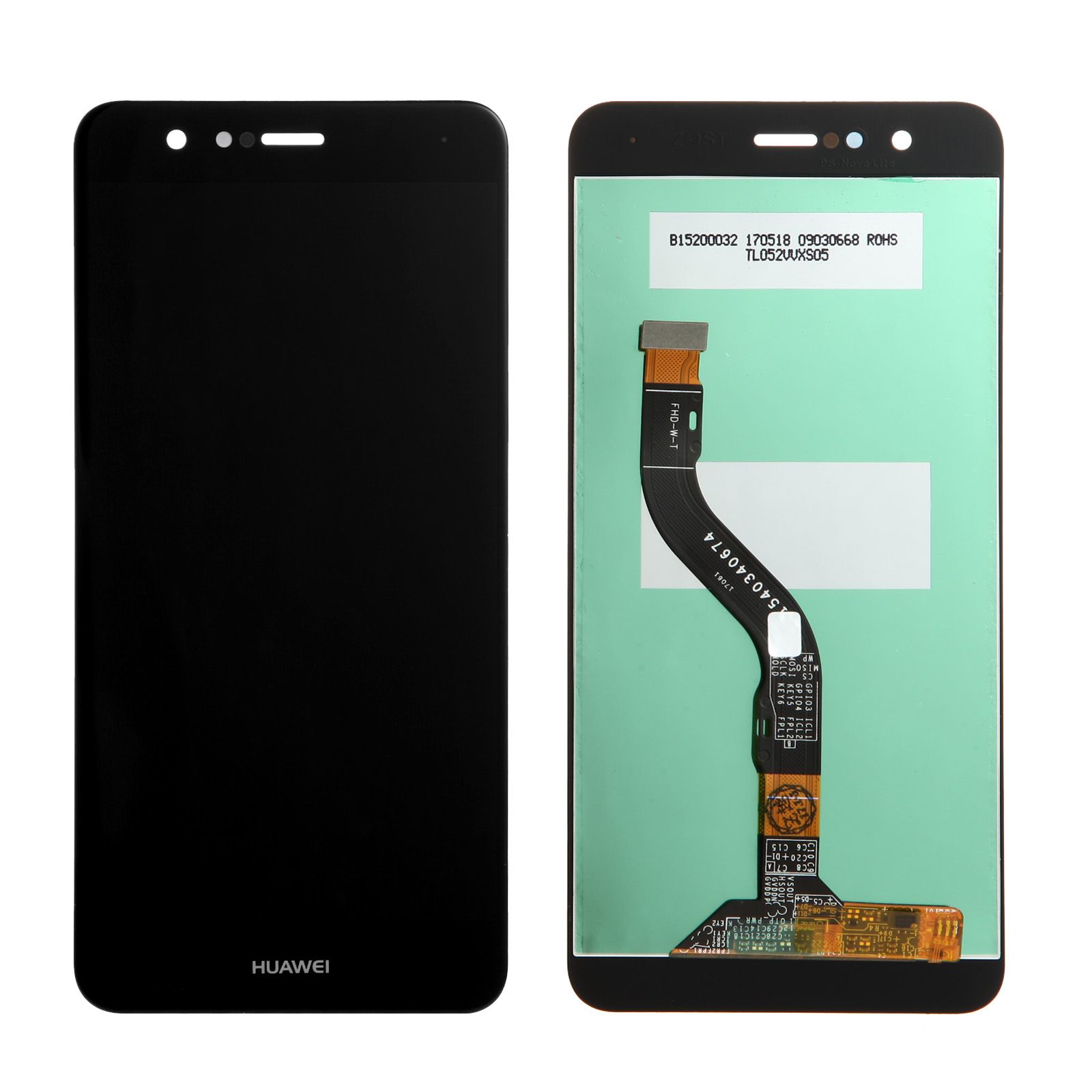 Écran Huawei P10 Lite Noir Reconditionné (PIEC)