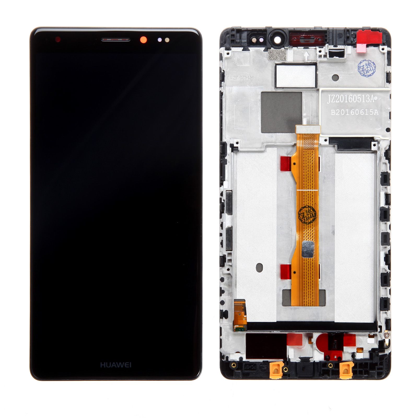 Écran Huawei Mate S Noir + Châssis Reconditionné (PIEC)