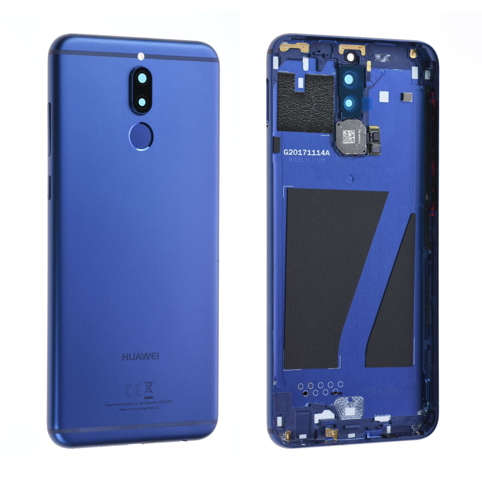Coque arrière / Châssis Huawei Mate 10 Lite Bleu Origine