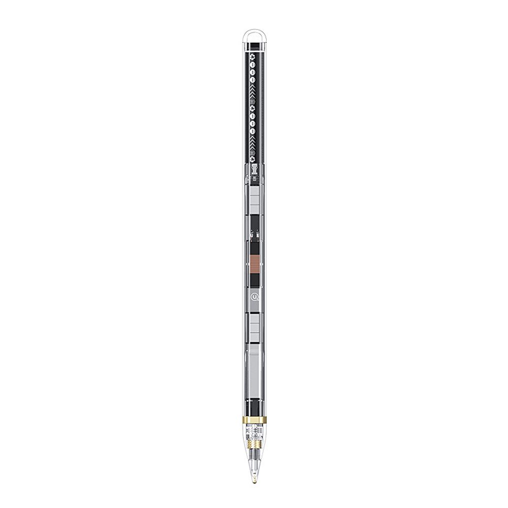 Stylet tactile à recharge magnétique Usams US-ZB264 Transparent Noir