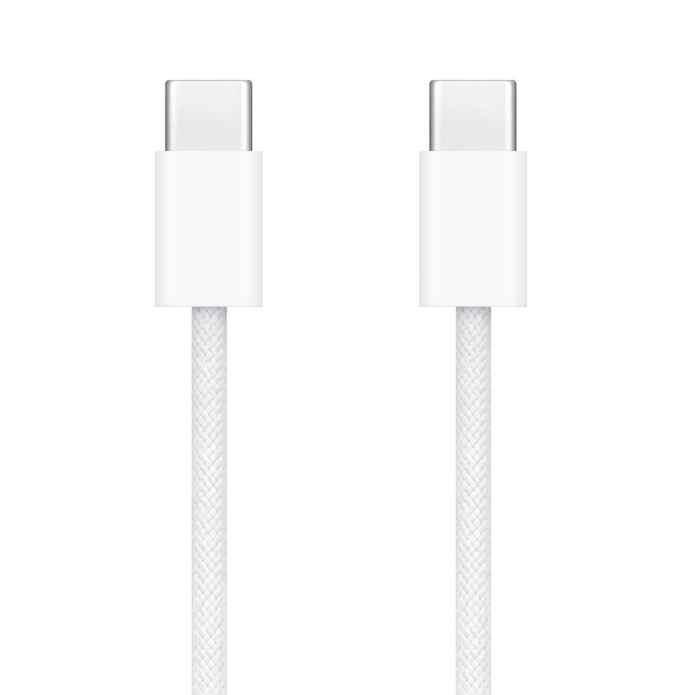 Câble Apple Tissé USB-C vers USB-C (1m) 60W MQKJ3ZM/A - A2795 Blanc Origine