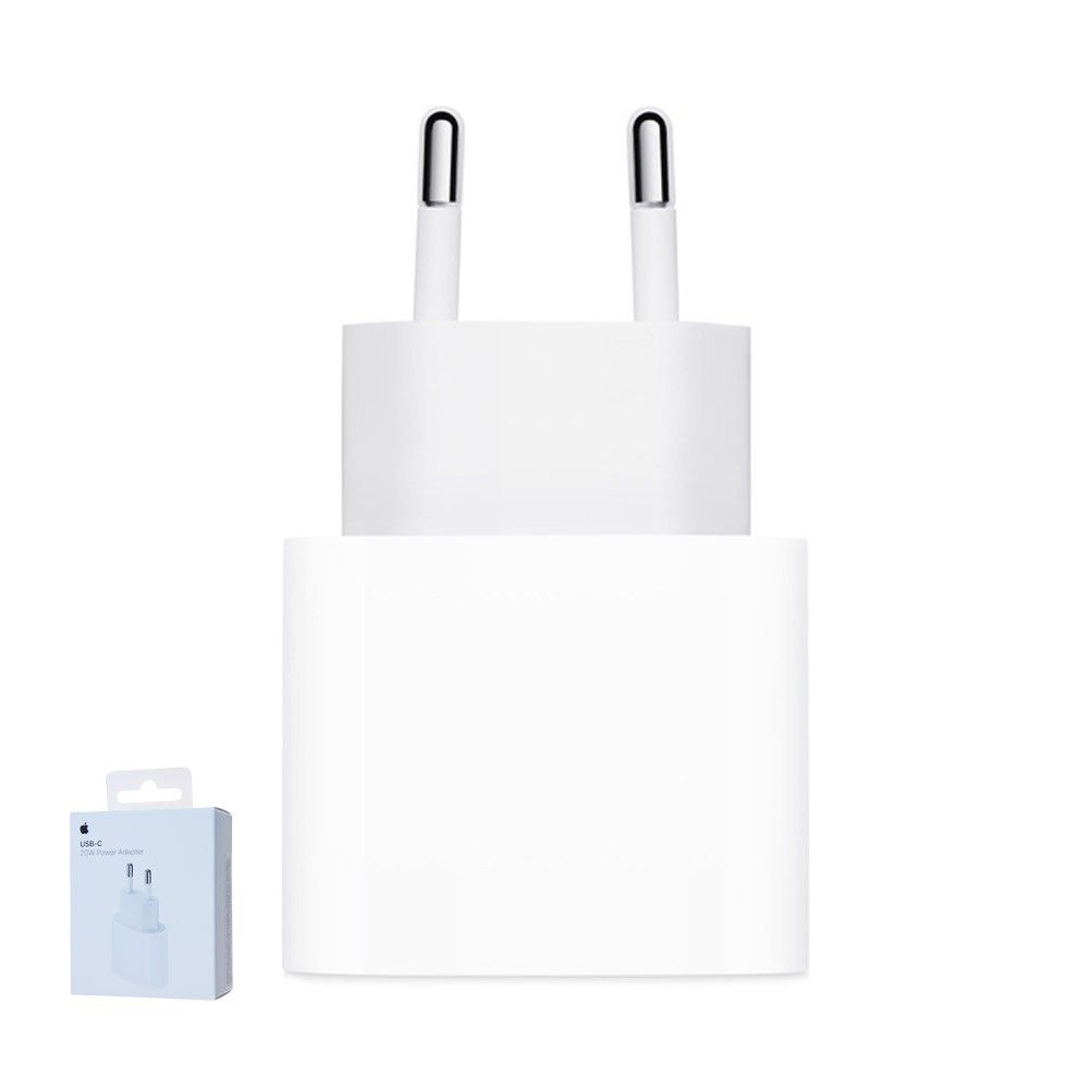 Chargeur Apple USB‑C 20W MUVV3ZM/A Blanc Origine