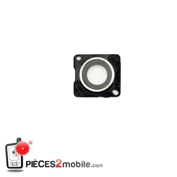 Apple iPhone 5 Blanc Lentille vitre Camera arrière Chromé