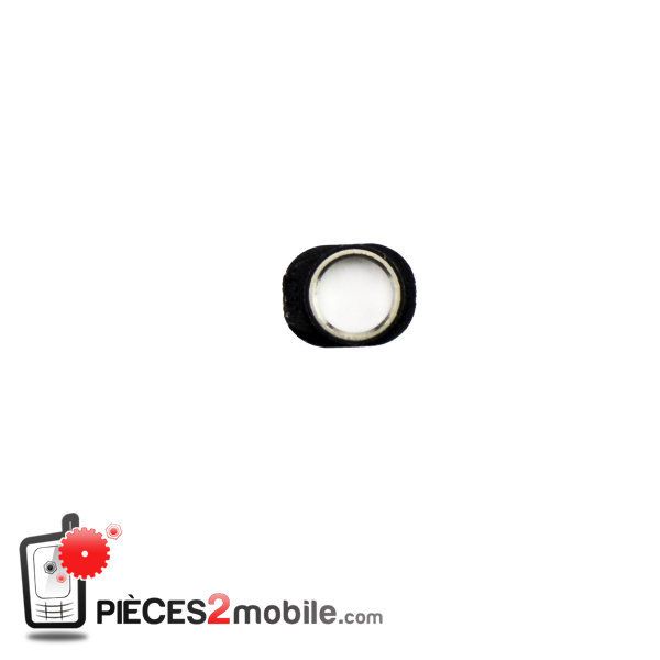 Apple iPhone 5 Blanc Bague support entrée Jack Chromé