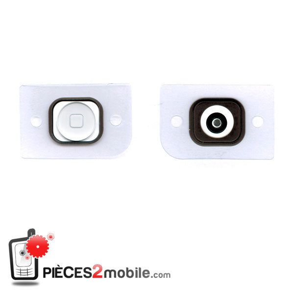 Bouton HOME (membrane) iPhone 5 / 5C Blanc