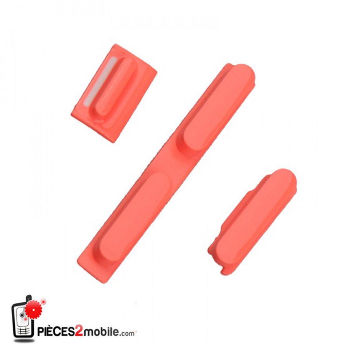 IPHONE 5C ROSE KIT BOUTON VOLUME POWER ET VIBREUR