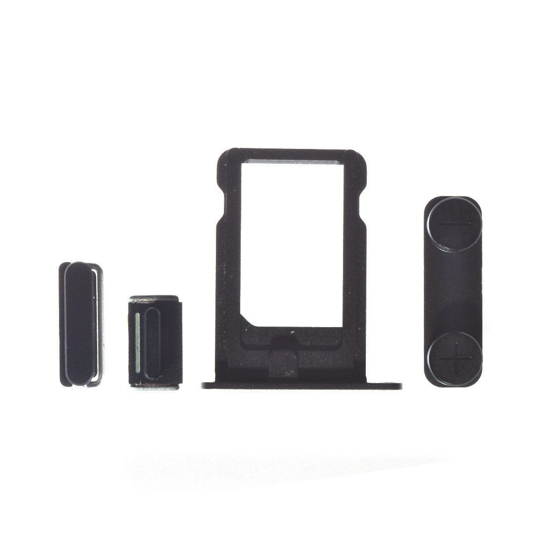 Tiroir Sim, Power, Volume, Vibreur iPhone 5S noir