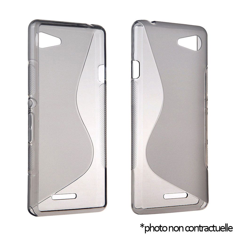 Coque S-Line iPhone 6 Plus / 6S Plus Transparent Noir
