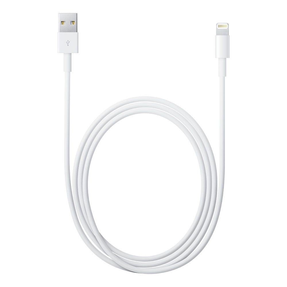 Câble Apple Lightning / USB (2m) MD819ZM Blanc Origine