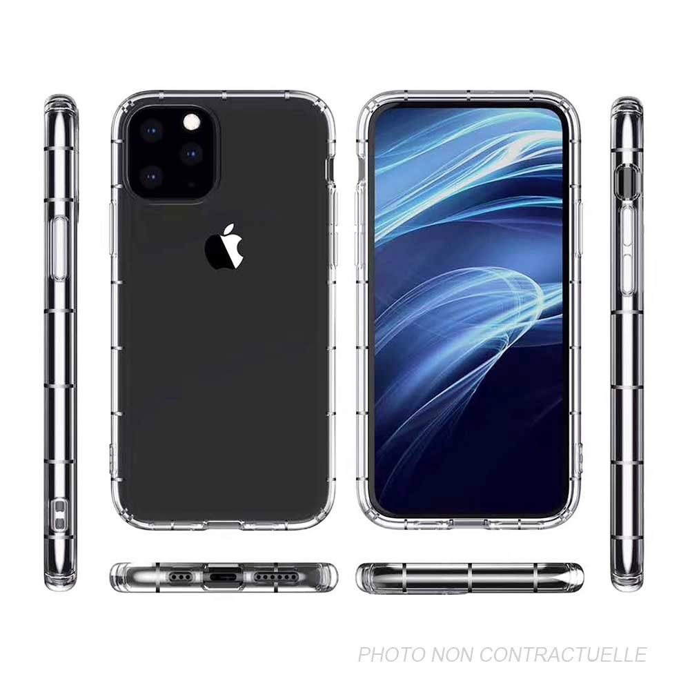 Coque Silicone Renforcé iPhone 5 / 5S Transparent