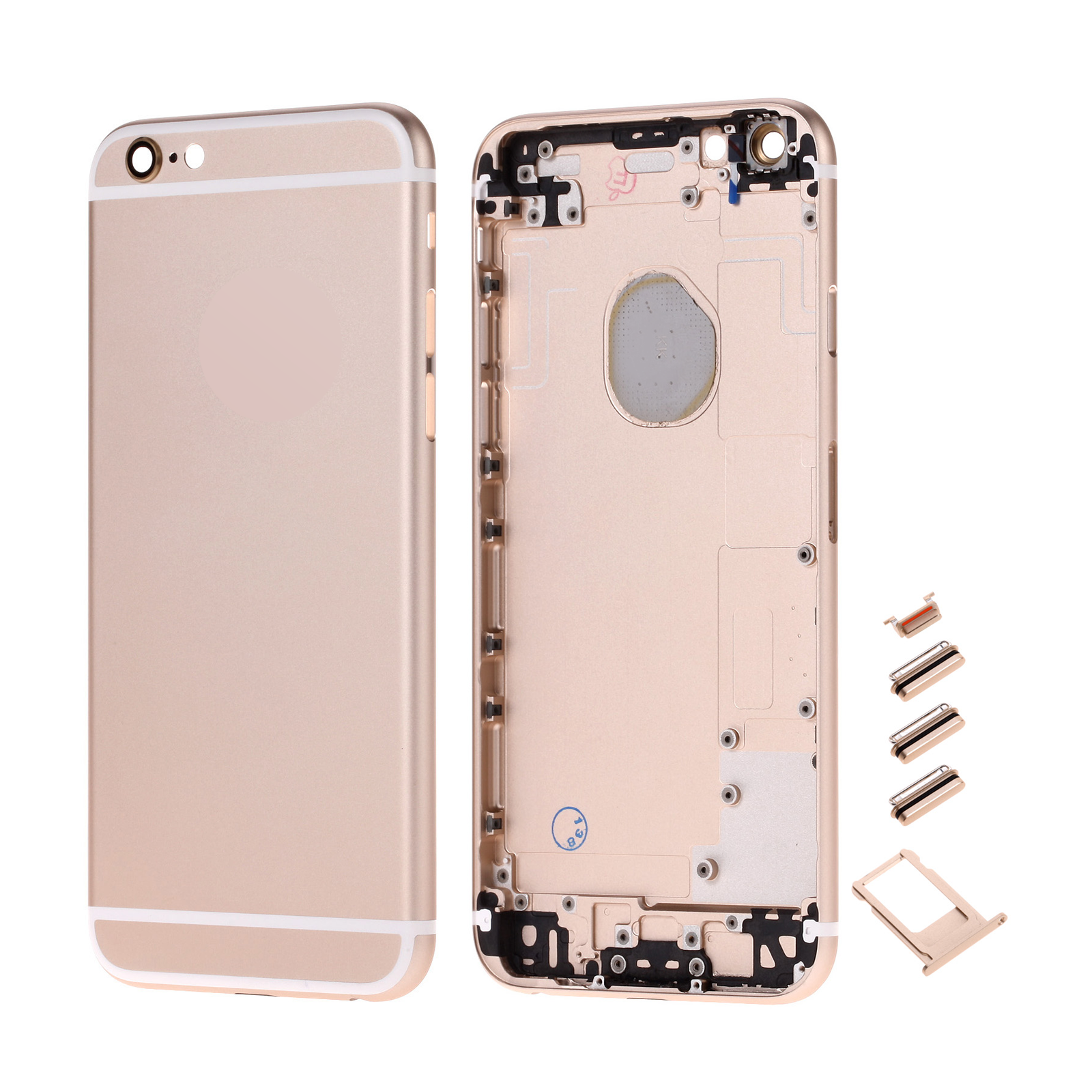 Coque arrière iPhone 6S Or