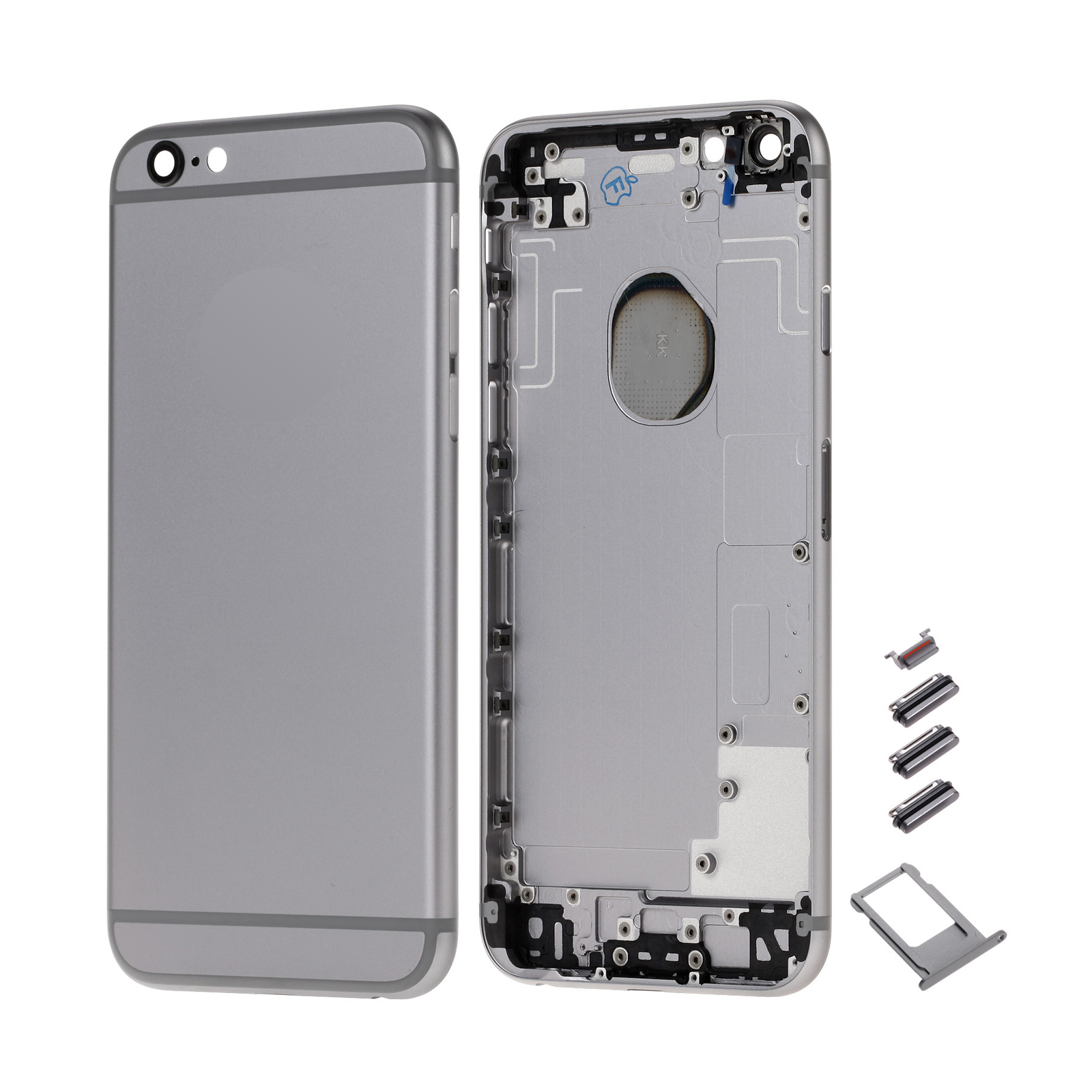 Coque arrière iPhone 6S Noir