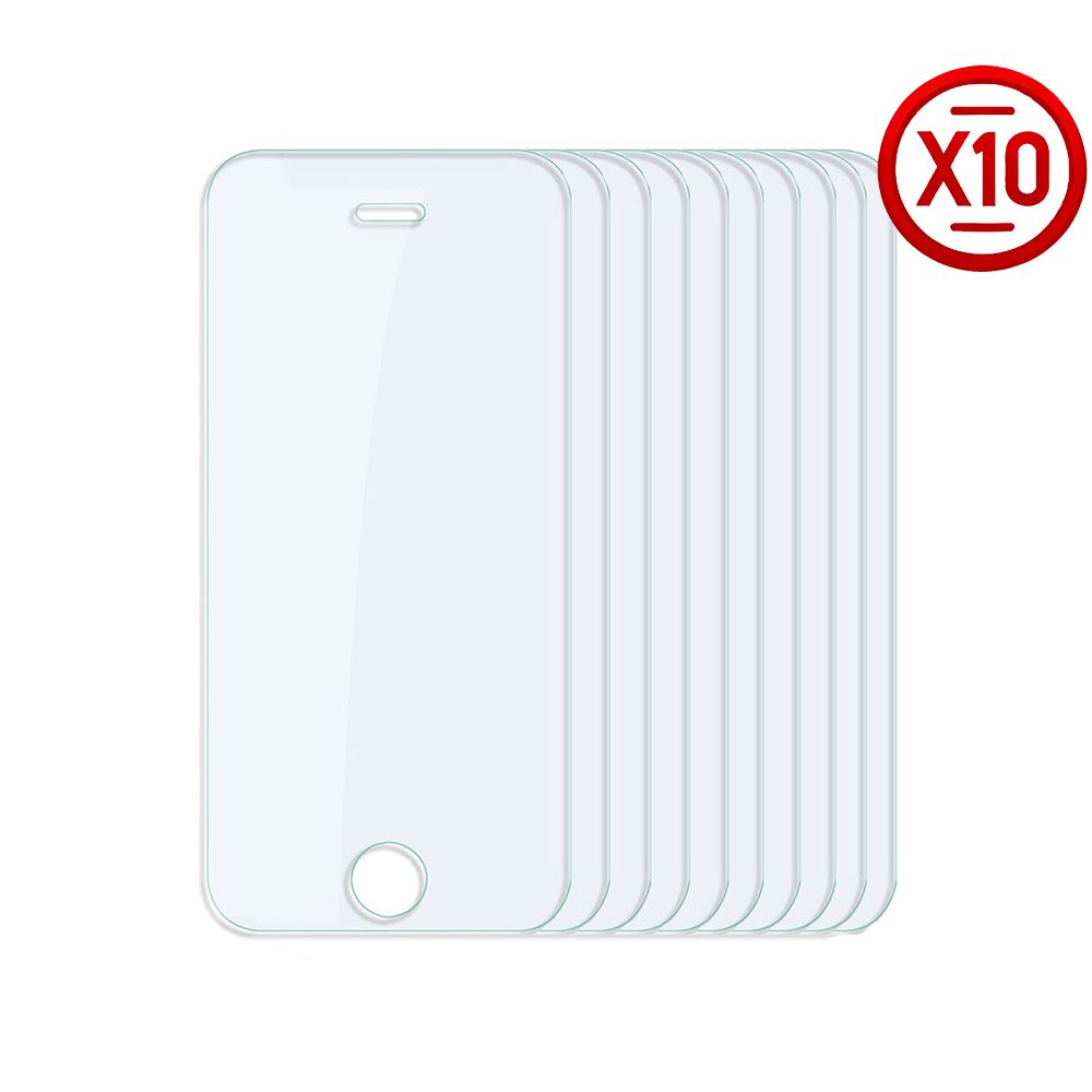 Verre trempé (Lot x10) iPhone 6 Plus / 7 Plus / 8 Plus