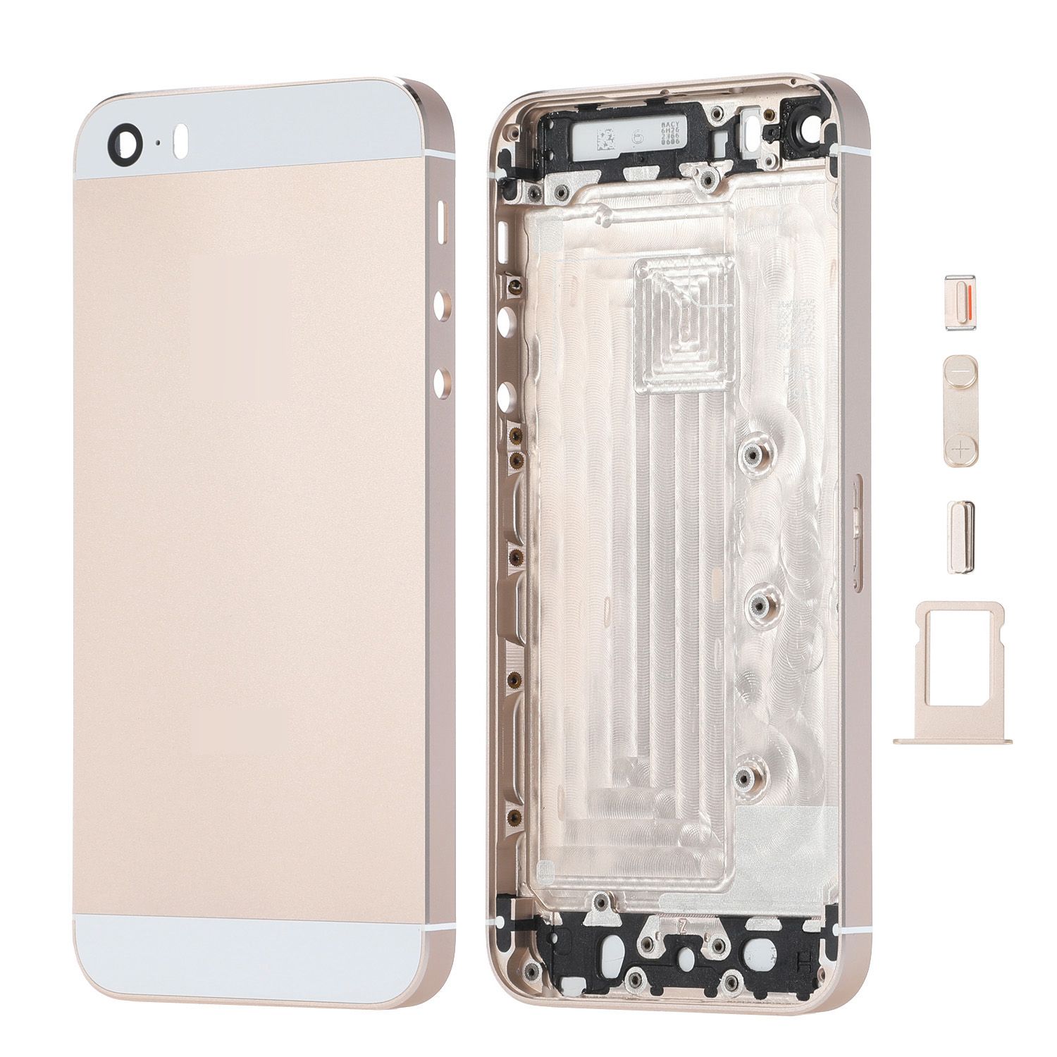 Coque arrière / Châssis iPhone 5S Or