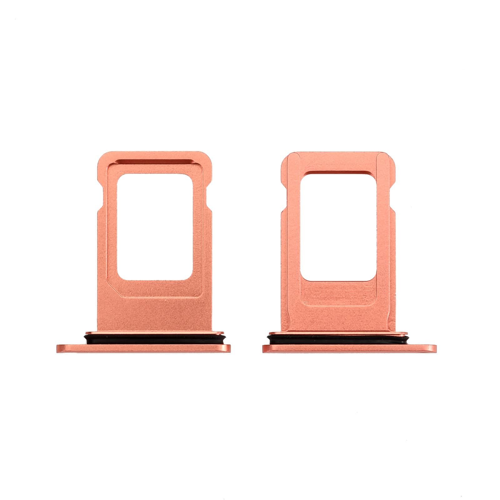 Tiroir SIM iPhone XR Corail