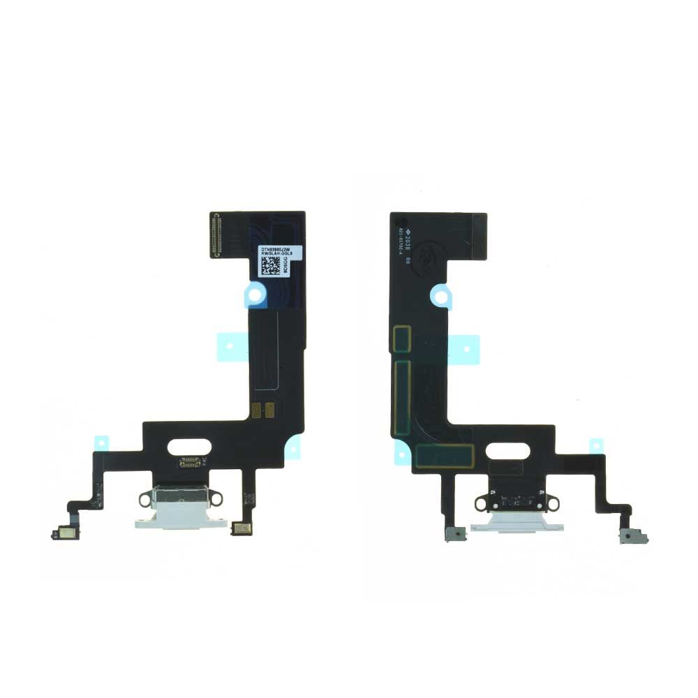Nappe / Connecteur de Charge pour iPhone XR Blanc Reconditionné (PIEC)