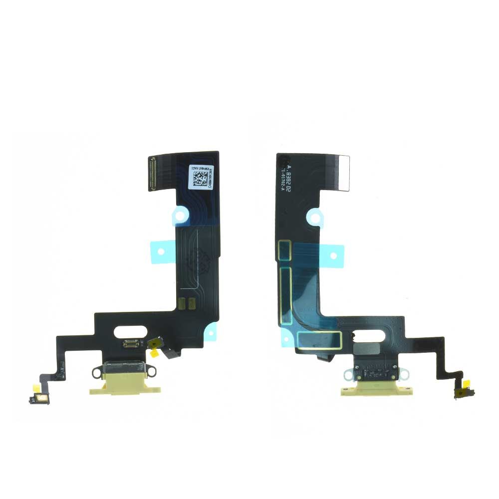 Nappe / Connecteur de Charge pour iPhone XR Jaune Reconditionné (PIEC)