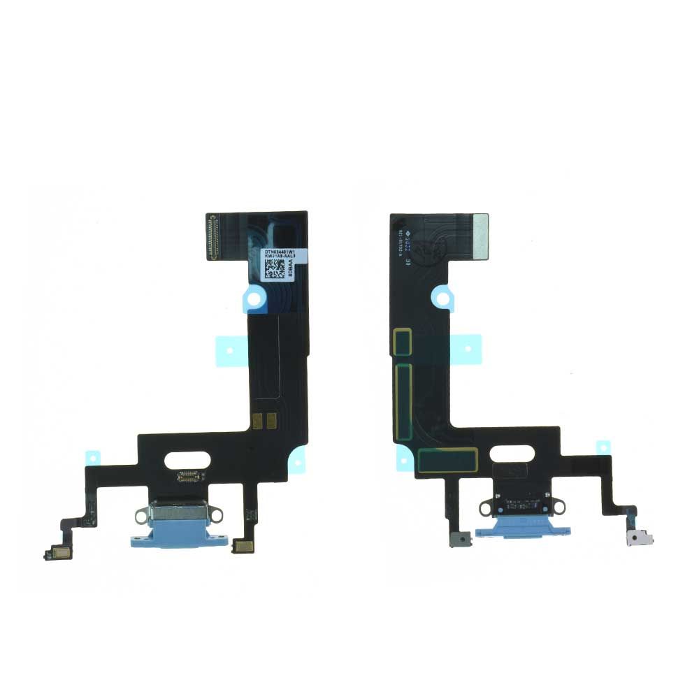 Nappe / Connecteur de Charge pour iPhone XR Bleu Reconditionné (PIEC)