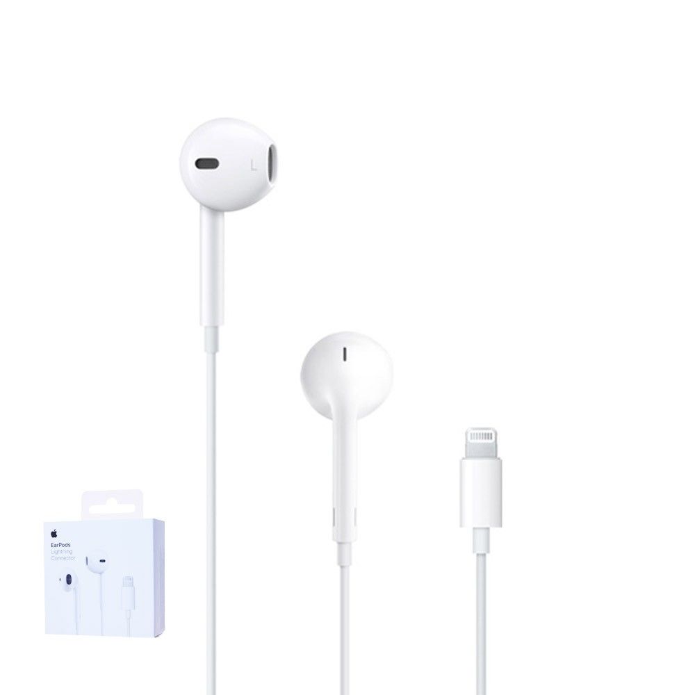 Écouteurs Apple EarPods avec connecteur Lightning MWTY3ZM/A Blanc Origine
