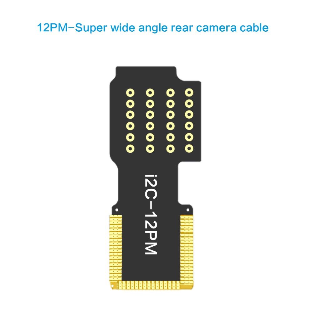 Nappe de réparation FPC à souder sur caméra arrière (Super Grand Angle) i2C iPhone 12 Pro Max
