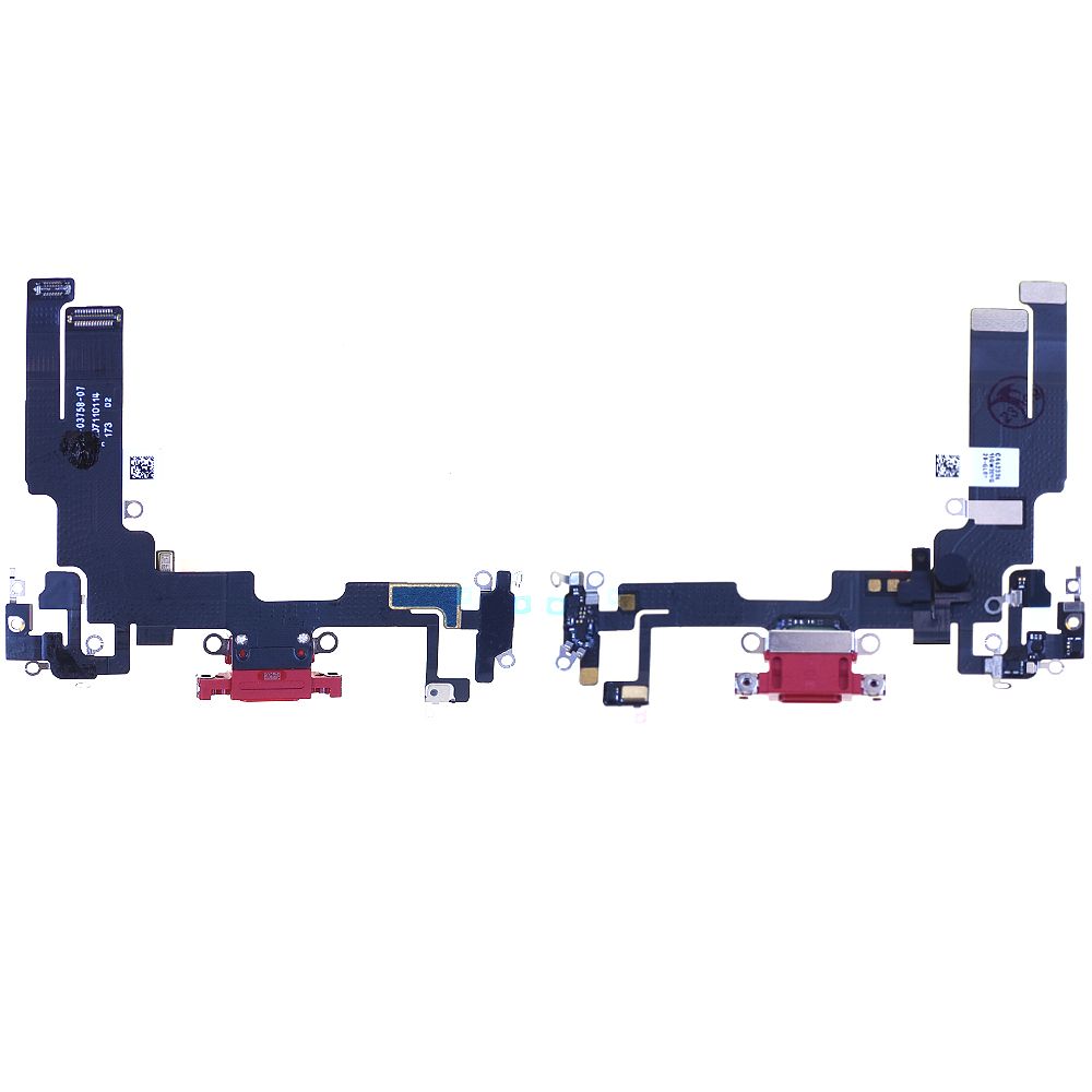 Nappe / Connecteur de Charge pour iPhone 14 Rouge Reconditionné (PIEC)