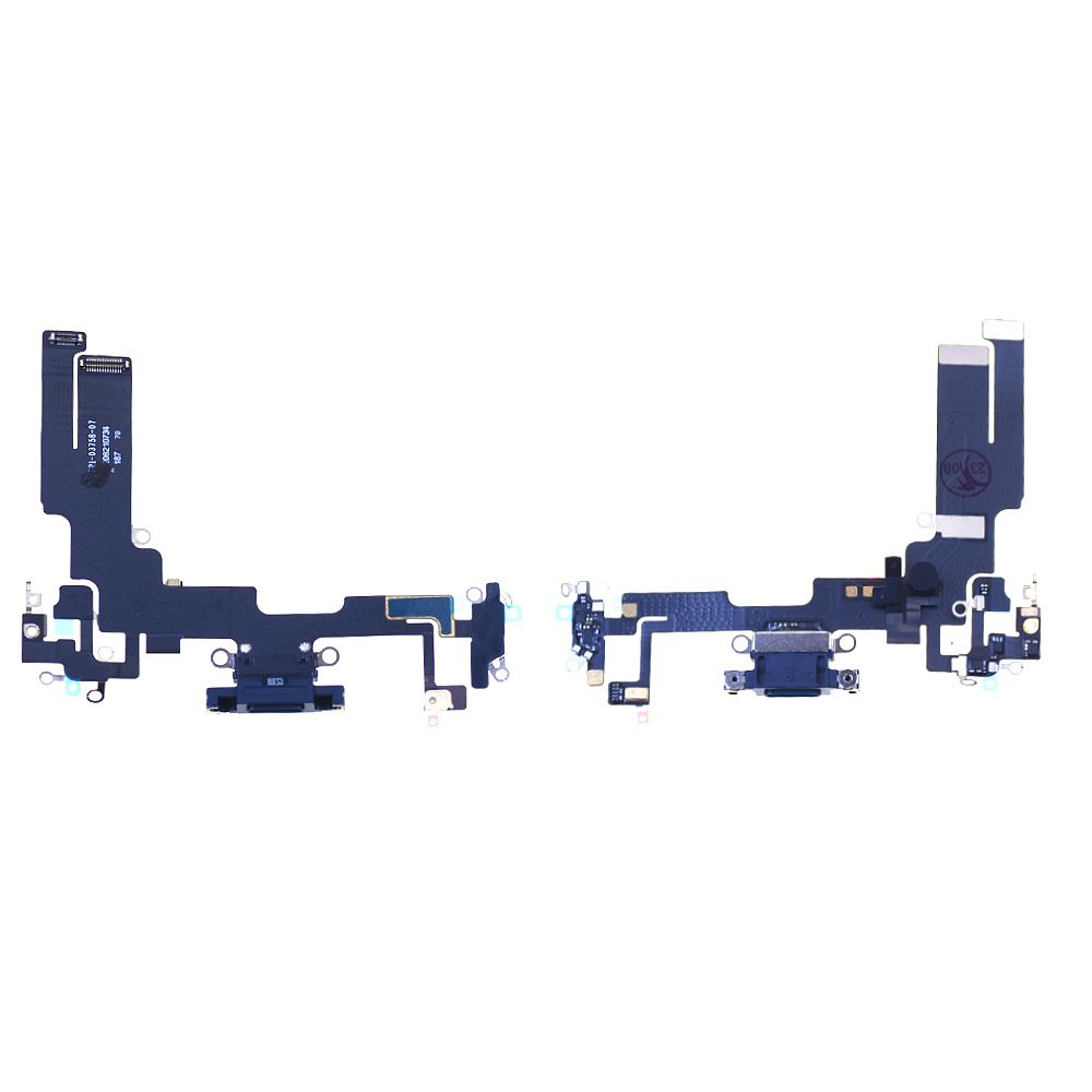 Nappe / Connecteur de Charge pour iPhone 14 Noir Reconditionné (PIEC)