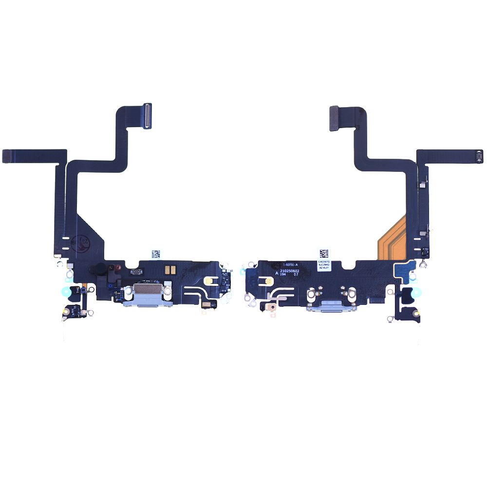 Nappe / Connecteur de Charge pour iPhone 14 Pro Argent Reconditionné (PIEC)