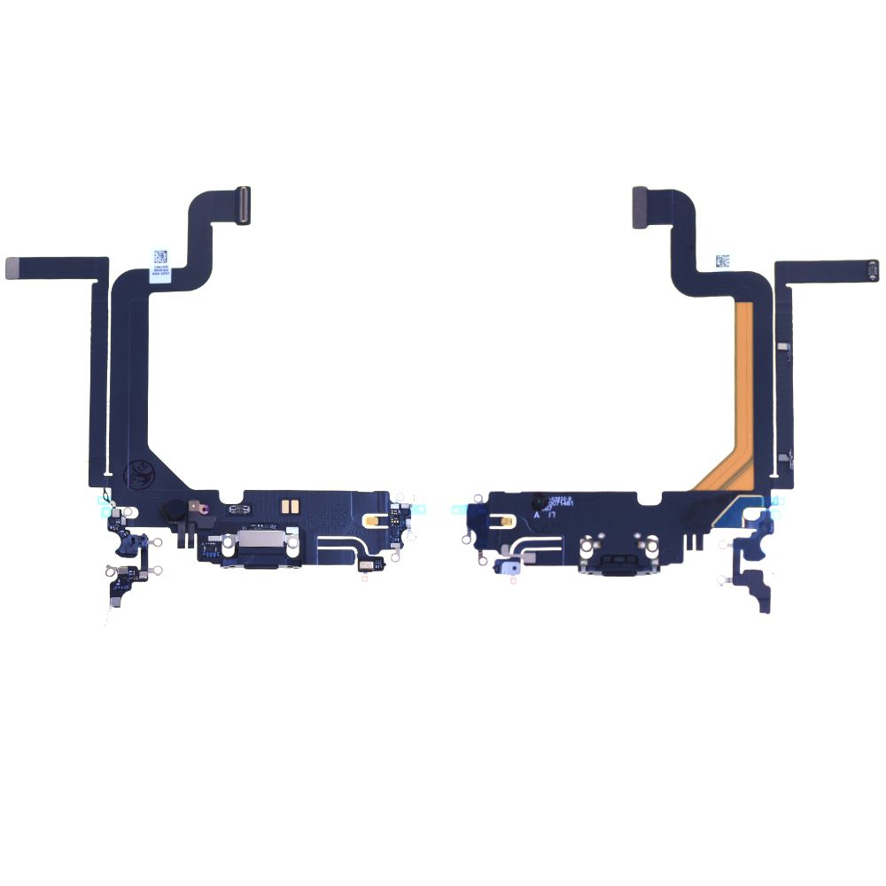 Nappe / Connecteur de Charge pour iPhone 14 Pro Max Noir Reconditionné (PIEC)
