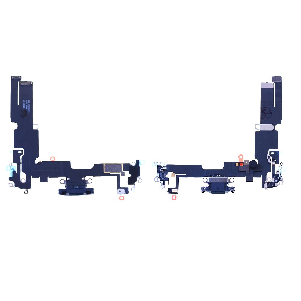 Nappe / Connecteur de Charge pour iPhone 14 Plus Noir Reconditionné (PIEC)