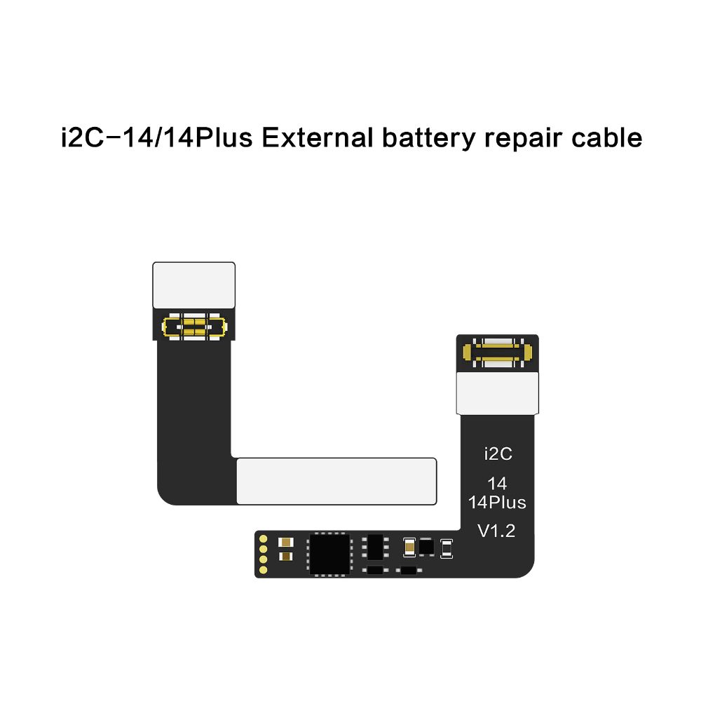 Nappe de programmation Tag-On FPC à clipser sur batterie i2C iPhone 14 / 14 plus